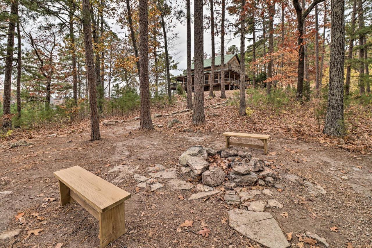 Piney Bluff Retreat With Mountain Views! Villa Exteriör bild